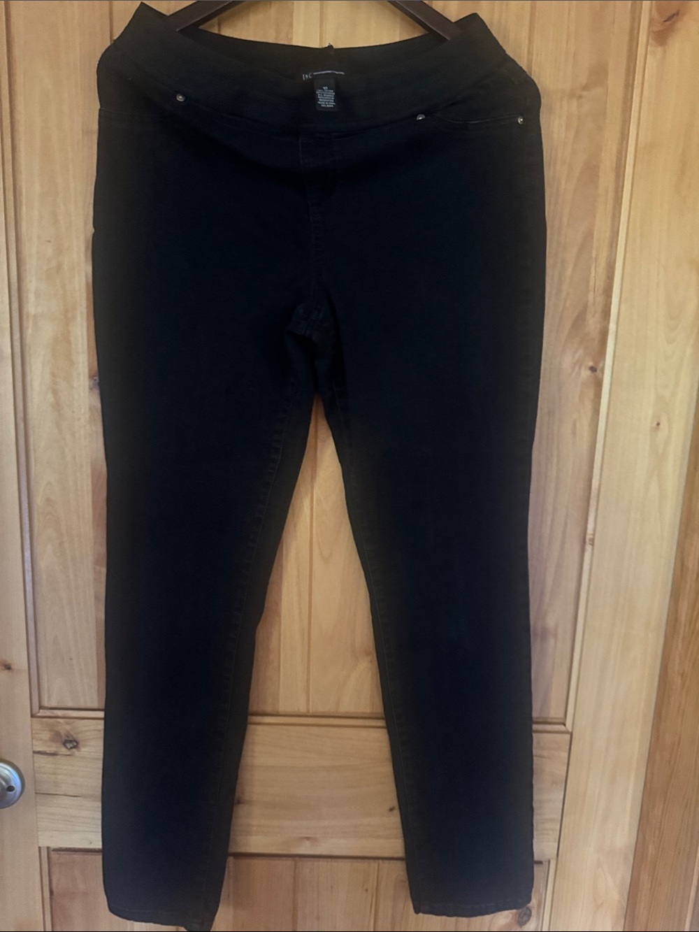 INC International Concepts Black Skinny Jeans